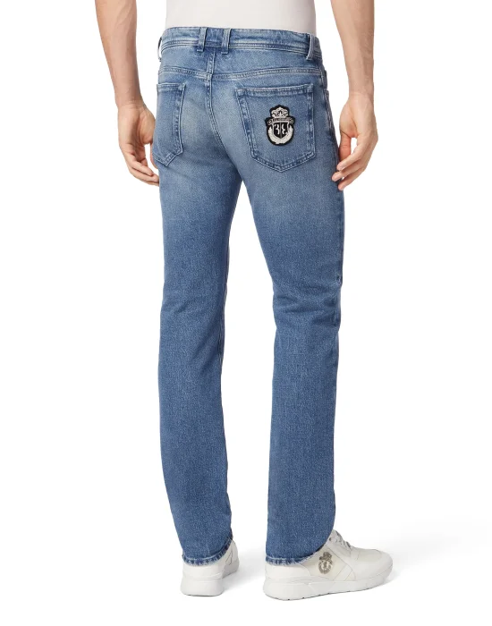 Denim Trousers Super Straight Cut