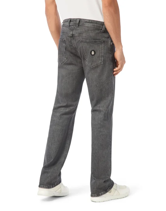Denim Regular Fit Trousers