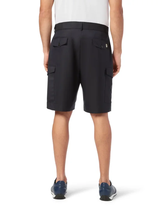Wool Cargo Shorts