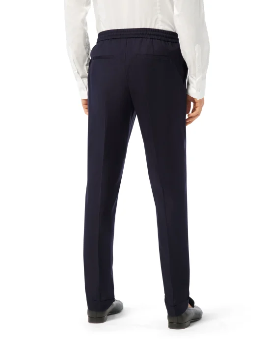 Wool Trousers Chinos Fit