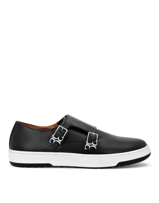 Leather Lo-Top Sneakers