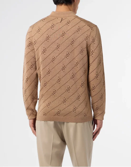Polo Longsleeve All-Over BB