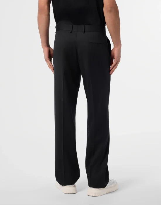 Wool Loose Fit Trousers
