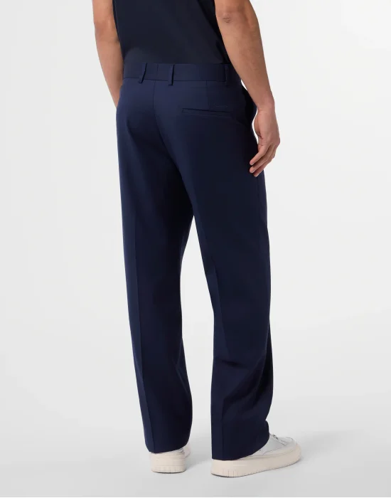 Wool Loose Fit Trousers