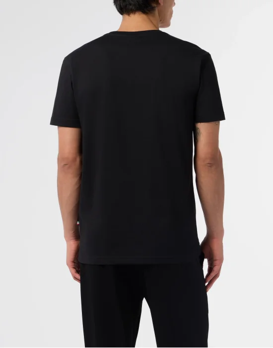 Round Neck T-Shirt Stripe Monogram