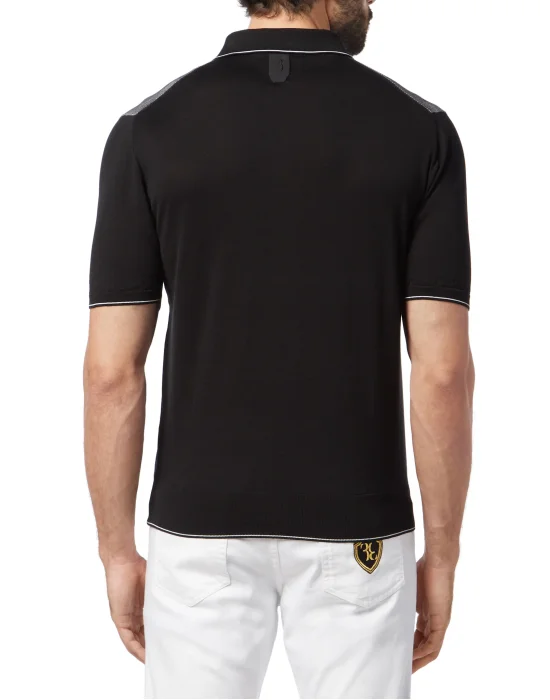 Pullover Polo-Neck SS Crest