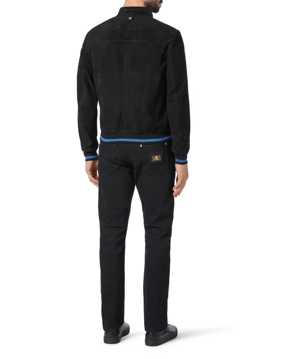 Leather Bomber Members only