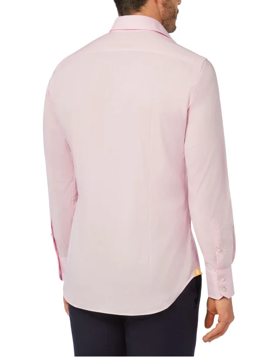 Shirt Silver Cut LS/Milano Crest