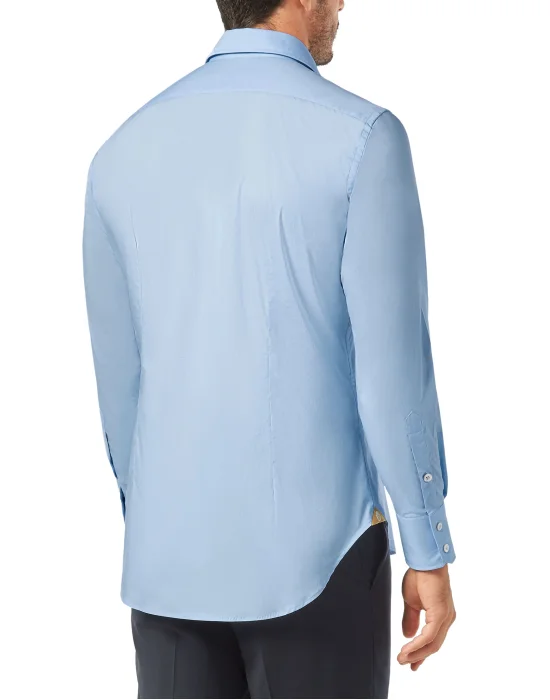 Shirt Silver Cut LS/Milano Crest
