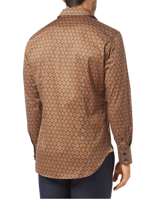 Shirt Silver Cut LS/Flavio Lion