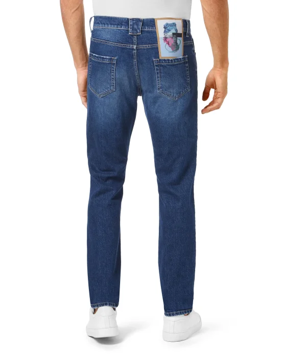 Denim Trousers Super Straight Cut