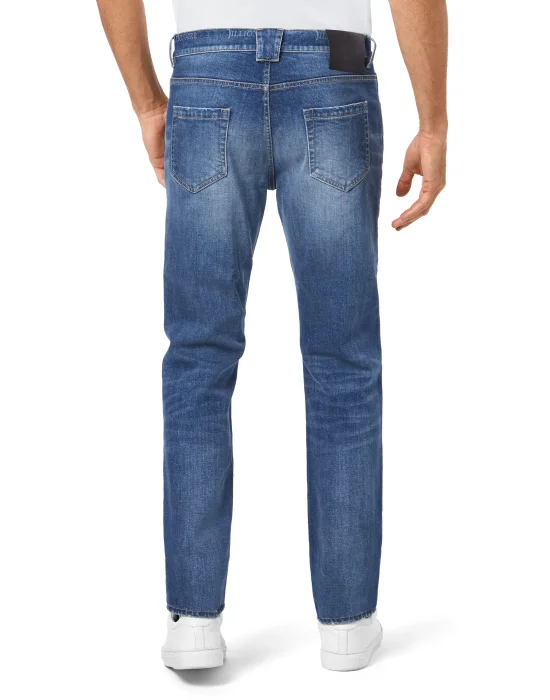 Denim Trousers Super Straight Cut Istitutional