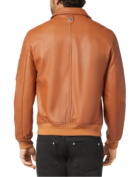 Leather Bomber Crest