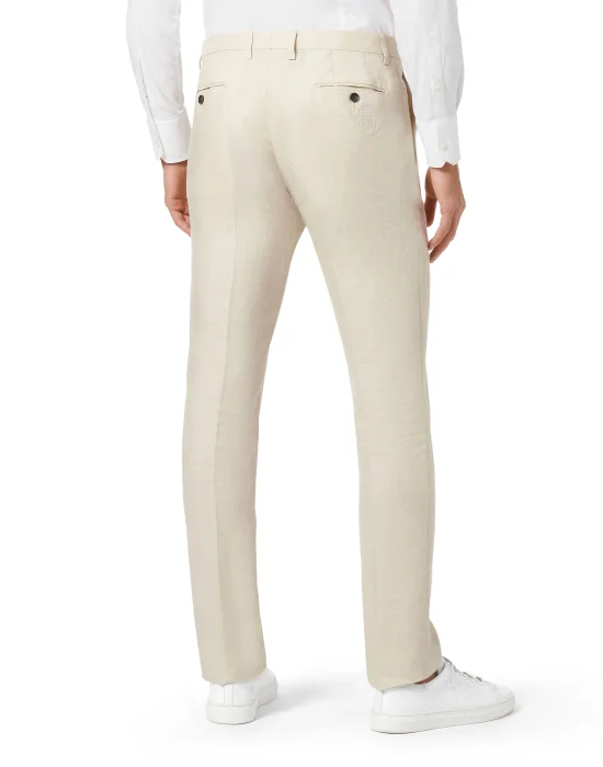 Linen Trousers Tailored Fit