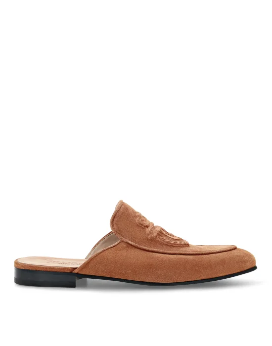 Suede Mules