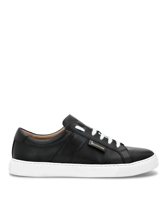 Leather Lo-Top Sneakers