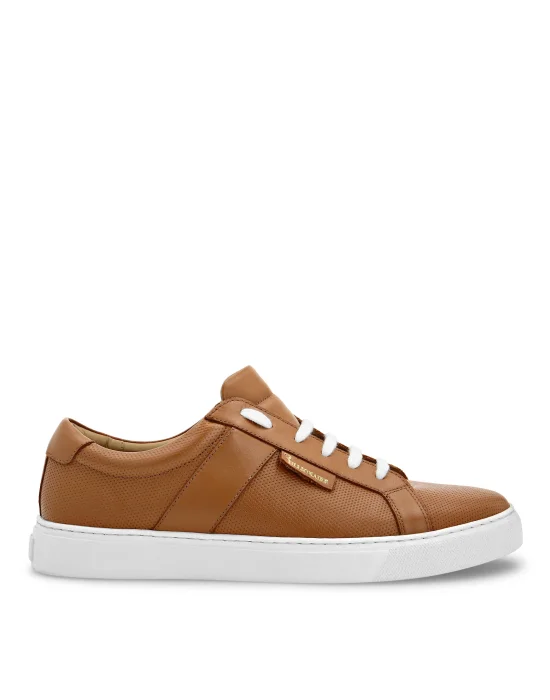 Leather Lo-Top Sneakers