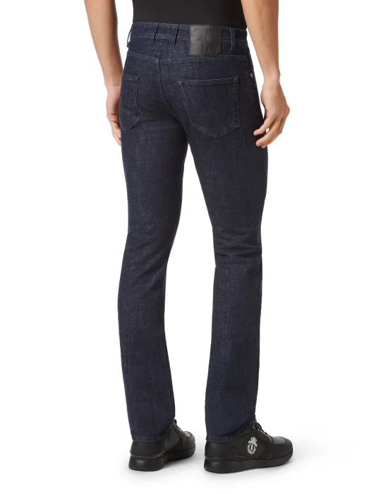 Denim Trousers Super Straight Cut Basic