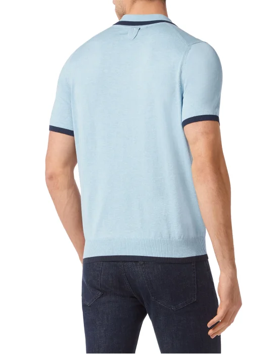 Silk/Cotton Polo SS
