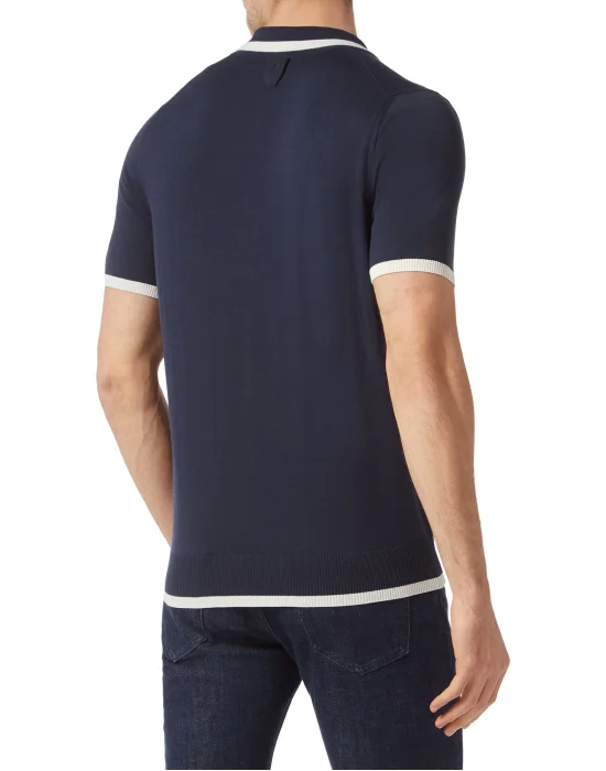 Silk/Cotton Polo SS
