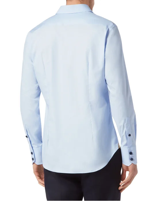 Cotton Shirt Silver Cut LS