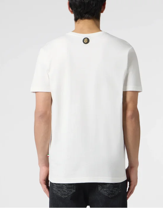 Round-Neck T-Shirt Lion Patch