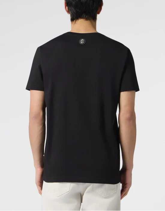 Round-Neck T-Shirt Lion Patch