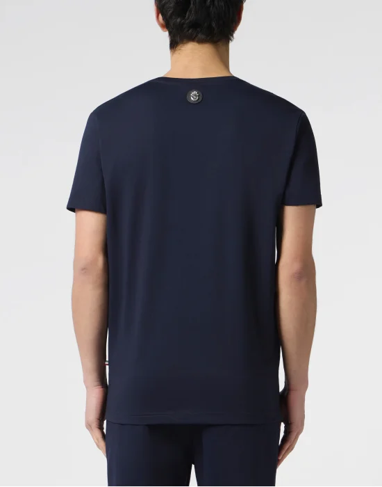Round-Neck T-Shirt Lion Patch