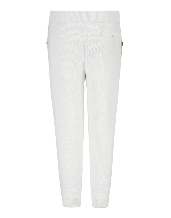 Knit Jogging Trousers Crest