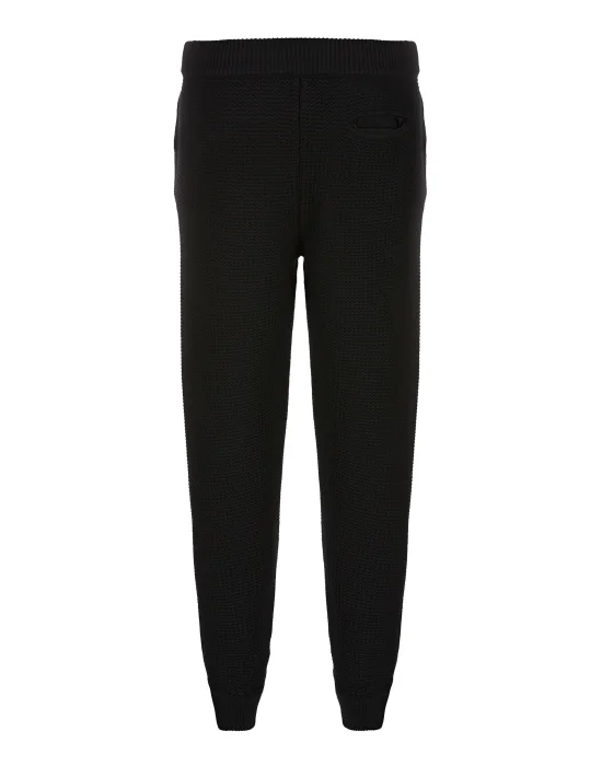Knit Jogging Trousers Crest
