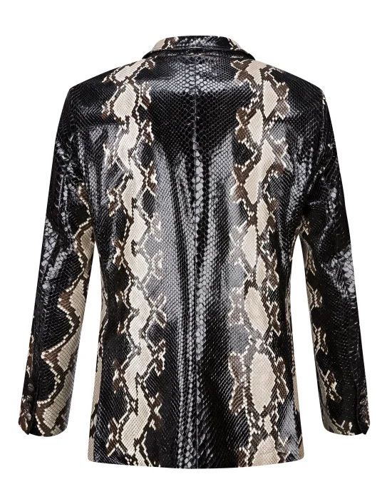 Leather Blazer Luxury