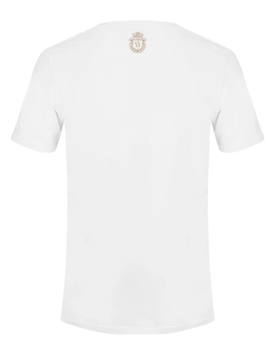 T-shirt V-Neck SS Double Lion