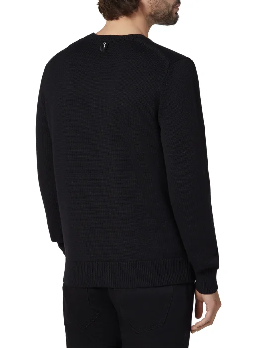 Pullover Round Neck LS Horses