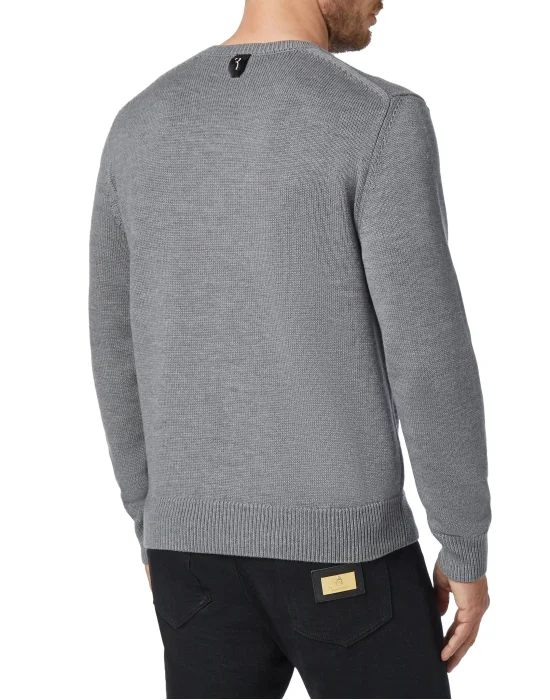 Pullover Round Neck LS Horses
