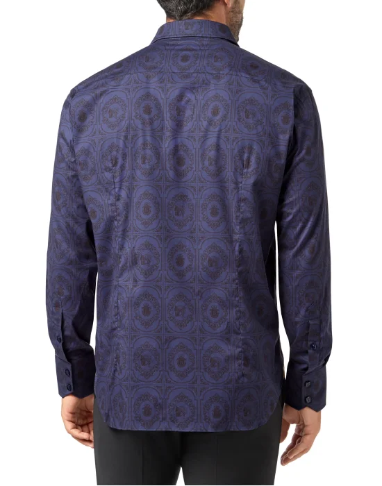 Shirt Gold Cut LS/Milano Horses