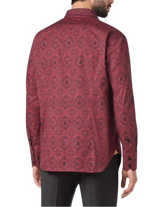 Shirt Gold Cut LS/Milano Horses