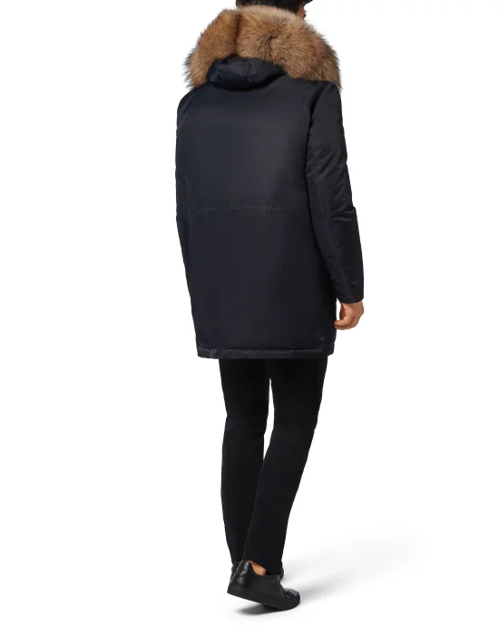 Parka with Fur Luxury