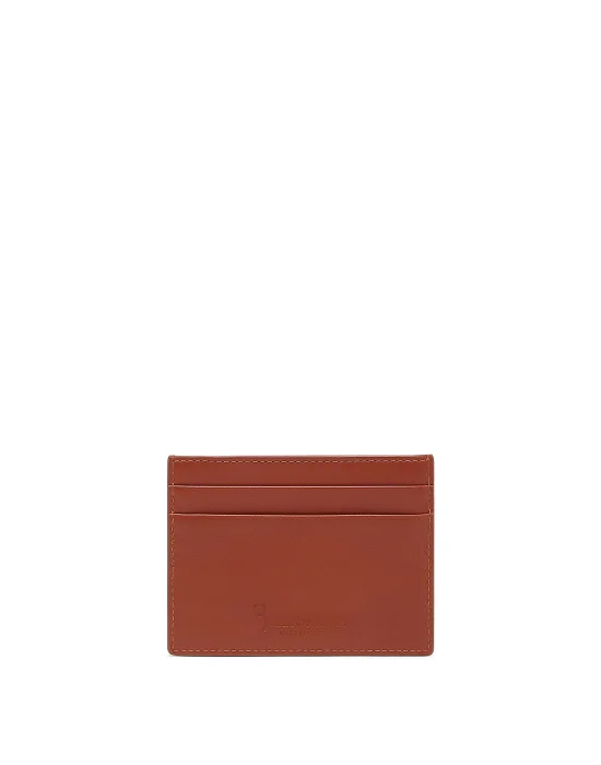 Leather Credit Cards Holder Crest