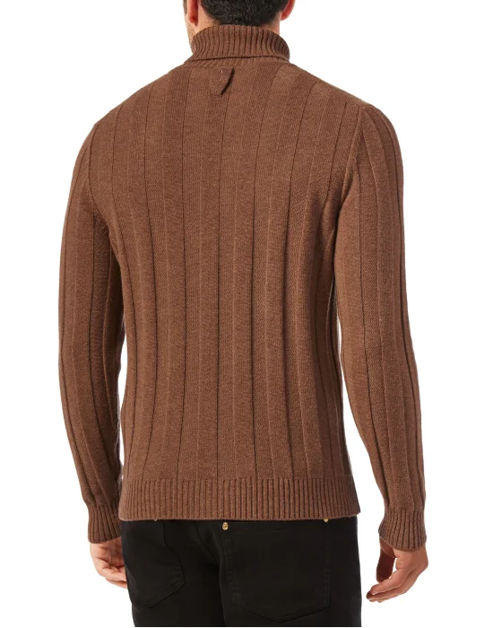 Wool Turtle Neck LS Double B