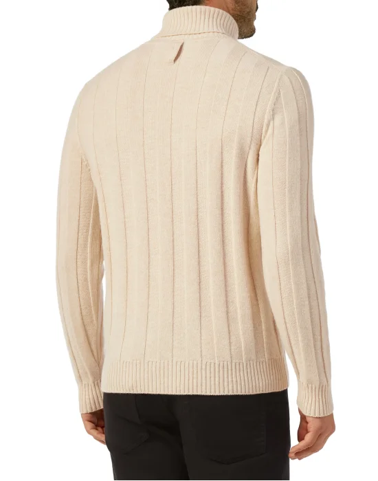Wool Turtle Neck LS Double B