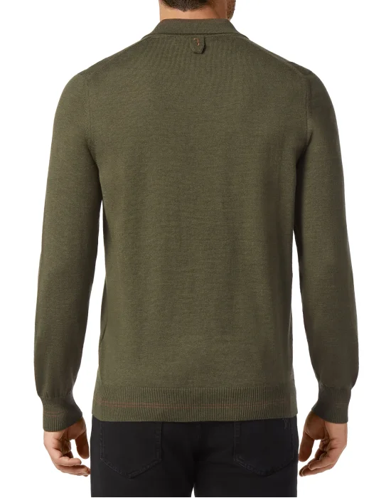 Wool Turtle Neck LS Double B