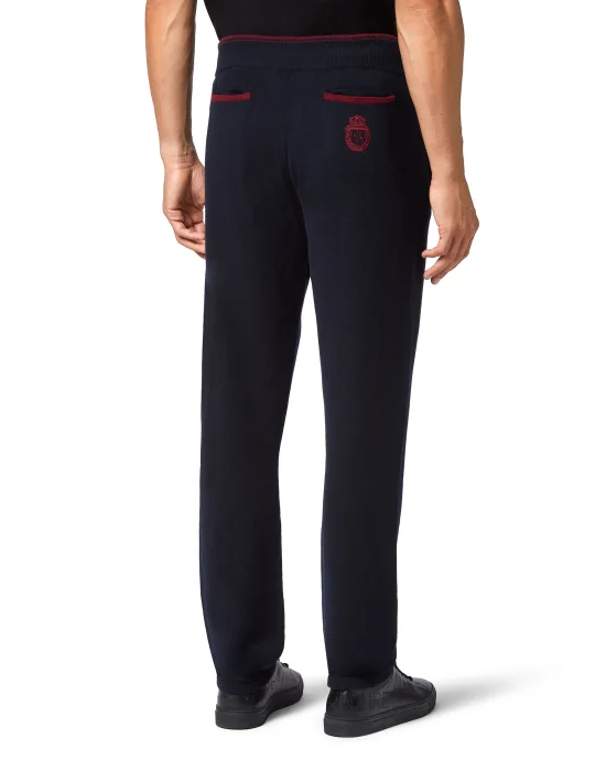 Cashmere Jogging Trousers -T Crest