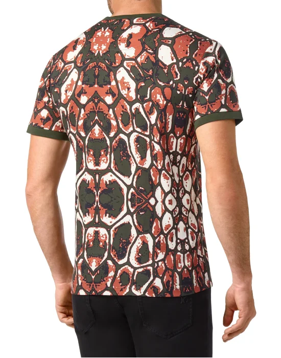 T-shirt Round Neck SS print animalier