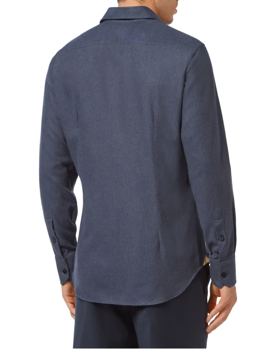 Flannel Shirt LS Slim Fit Crest