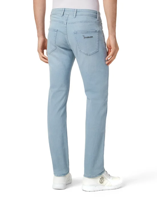 Denim Trousers Super Straight Cut Fit