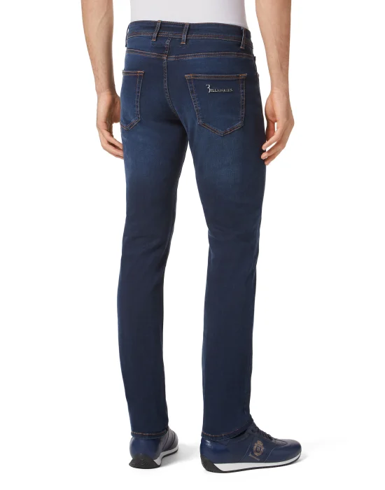 Denim Trousers Super Straight Cut Fit