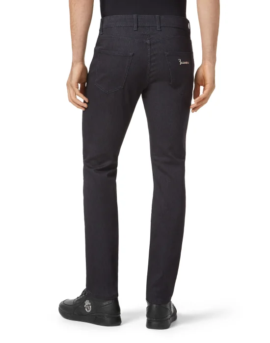 Denim Trousers Super Straight Cut Fit