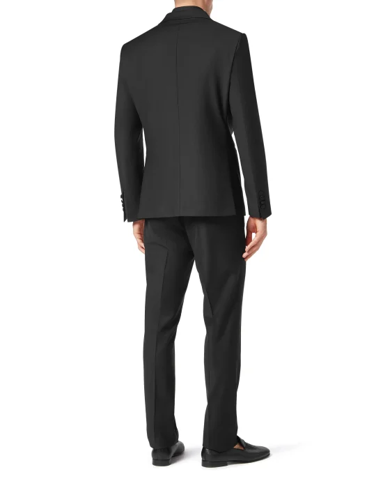 Light Wool and Satin Blazer