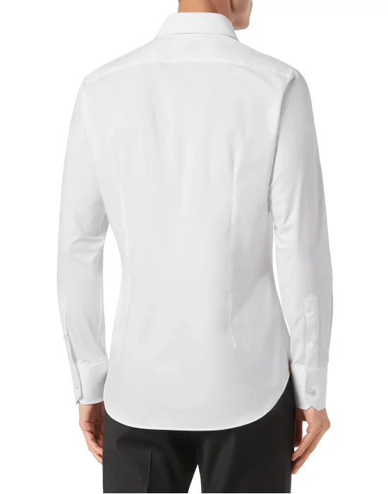 Shirt Silver Cut LS Slim Fit