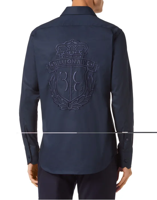 Shirt Silver Cut LS Slim Fit